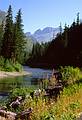 August 17, 1979 - Glacier National Park, Montana.<br />McDonald Creek.