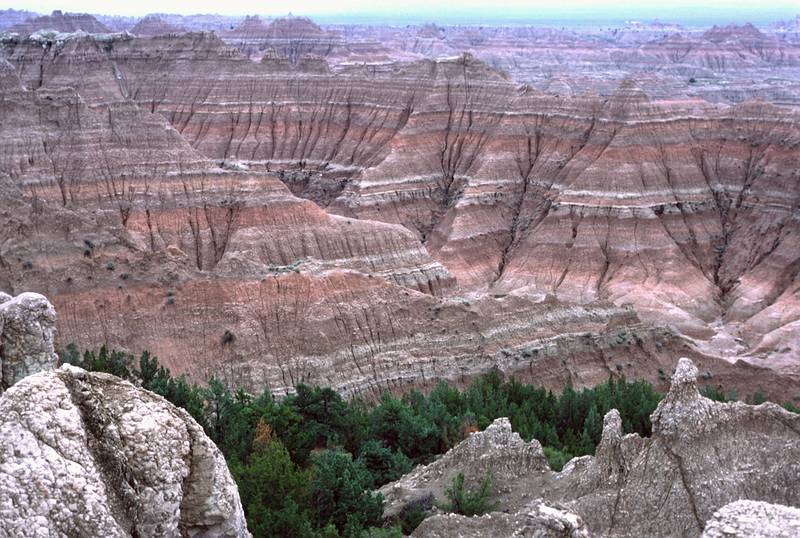 August 19, 1979 - Badlands National Park, South Dakota.