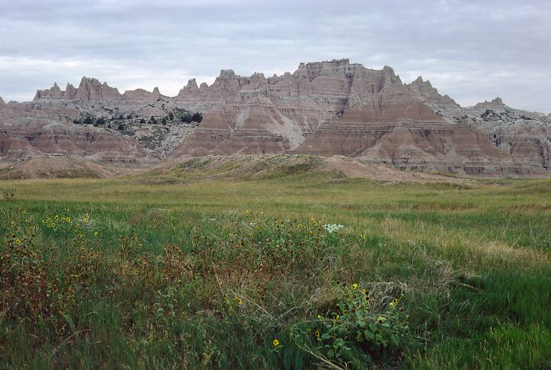 August 19, 1979 - Badlands National Park, South Dakota.