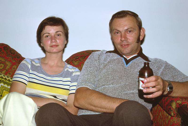 August 21, 1979 - La Crosse, Wisconsin.<br />Visiting my cousin Arnis and his family.<br />My cousing Inara and her husband Gene.