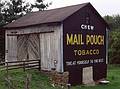Aug. 24, 1979 - Southwestern Pennsylvania.<br />"Chew Mail Pouch Tobacco" sign on an old barn.