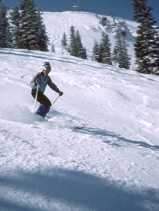 March 7, 1981 - Snowbird, Utah.<br />Dave.