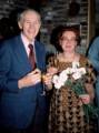 April 18, 1981 - At Velta's and Arnolds', Gloucester, Massachusetts.<br />Arnolds' 70th birthday celebration.<br />Arnolds and Velta.