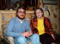 April 18, 1981 - At Velta's and Arnolds', Gloucester, Massachusetts.<br />Arnolds' 70th birthday celebration.<br />Juris and his aunt Olga.