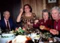 April 18, 1981 - At Velta's and Arnolds', Gloucester, Massachusetts.<br />Arnolds' 70th birthday celebration.<br />Arnolds, Velta, Mirdza, and Tereze.