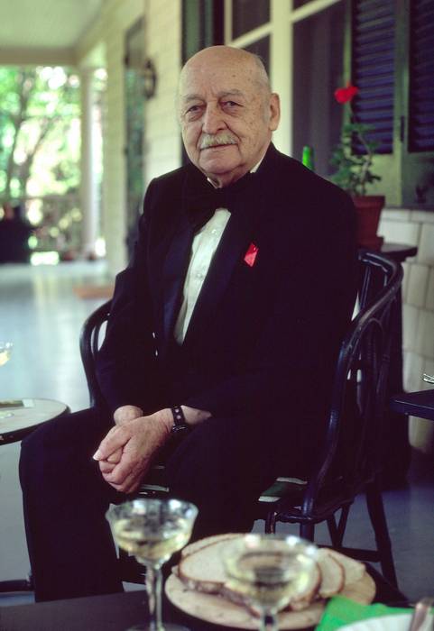 May 17, 1981 - Baltimore, Maryland.<br />Father's 75th birthday.<br />Father on Baiba and Ronnie's front porch.