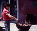 May 31, 1981 - North Andover, Massachusetts.<br />Visiting my neighbors John and Sue..<br />Sue.