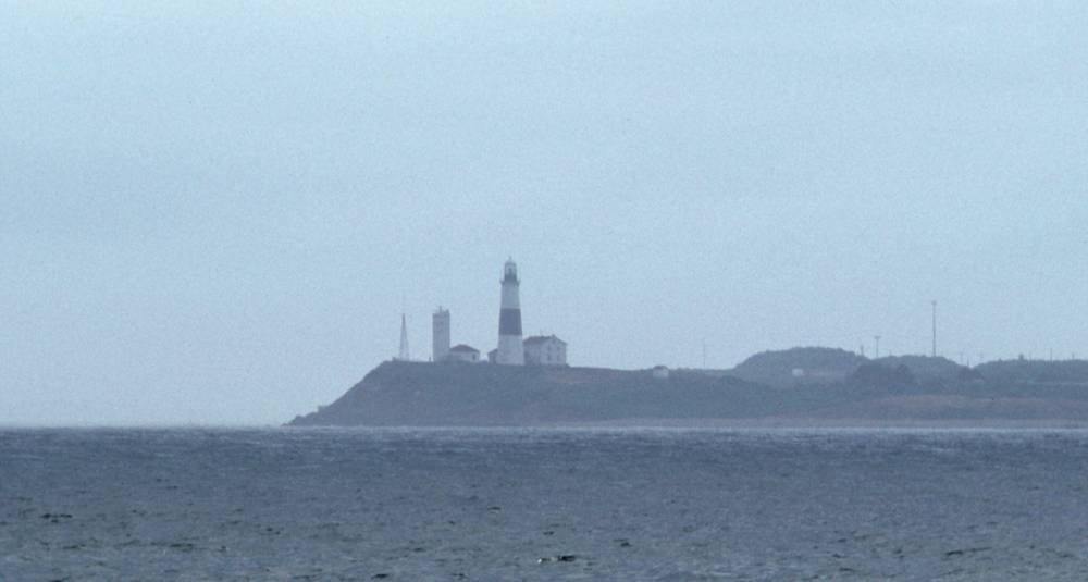 June 20, 1981 - Montauk, Long Island, New York.<br />A whaleless whale watch trip.<br />Montauk Point.