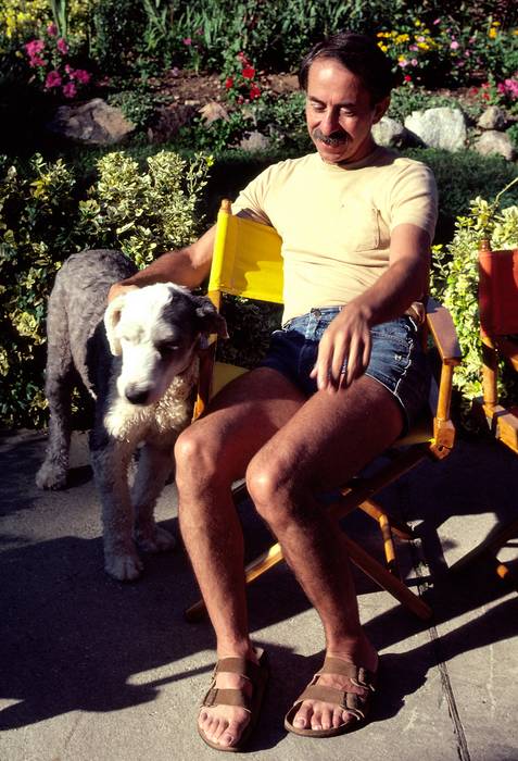 July 30, 1981 - Manchester by the Sea, Massachusetts.<br />Uldis' birthday celebration.<br />Ronnie with Sassy.