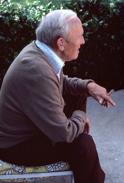 July 30, 1981 - Manchester by the Sea, Massachusetts.<br />Uldis' birthday celebration.<br />Alberts, Uldis' father.
