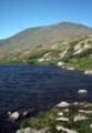 August 1, 1981 - Mt. Washington, White Mountains, New Hampshire.<br />One of the lakes of the Lakes of the Clouds with Mt. Washington in back.