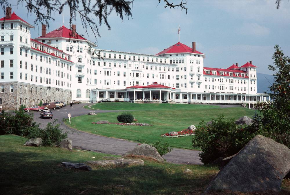 Aug. 2, 1981 - Bretton Woods, New Hampshire.<br />The Mt. Washington Hotel.