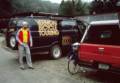 Sept. 5, 1981 - Vermont Bicycle Touring based at Lyme Loch Inn, New Hampshire.<br />My bicycling buddy Buzzy.