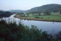 Sept. 5, 1981 - Vermont Bicycle Touring based at Lyme Loch Inn, New Hampshire.<br />The Connecticut River between Hanover and Lyme seen from the Vermont side.