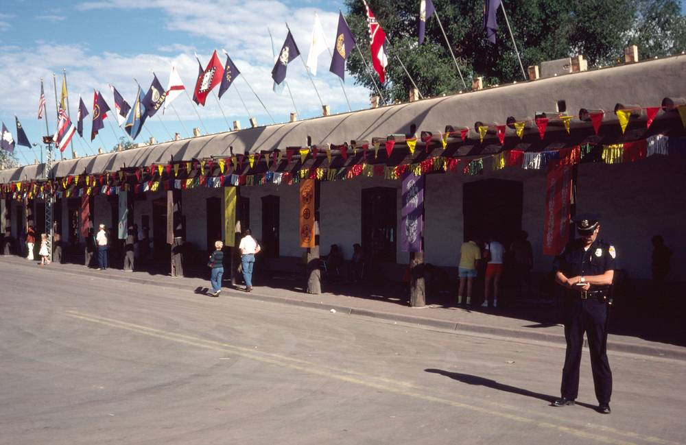 Sept. 13, 1981 - Santa Fe, New Mexico.<br />Palace of the Governors.