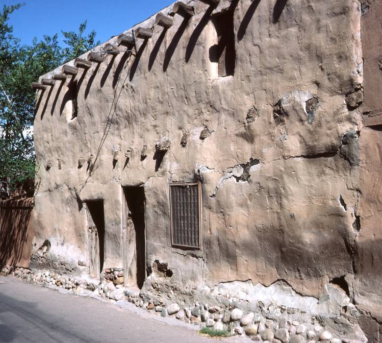 Sept. 13, 1981 - Santa Fe, New Mexico.<br />Another view of the oldest house.