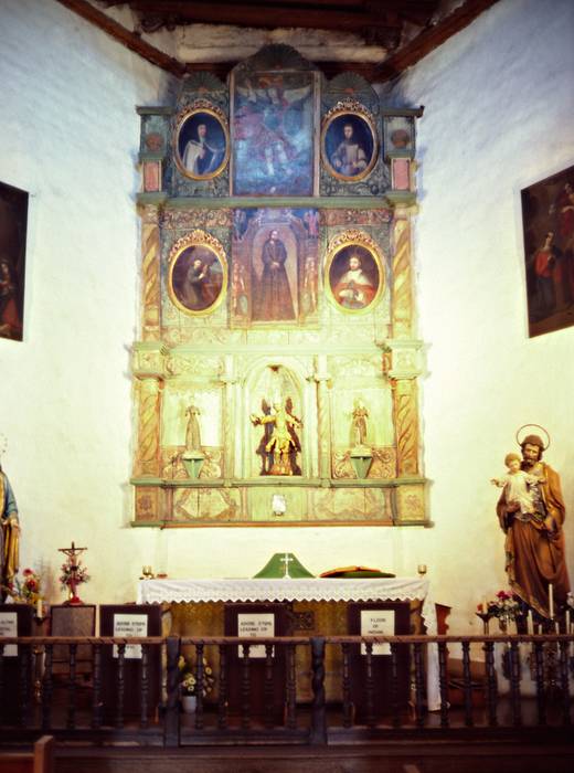 Sept. 13, 1981 - Santa Fe, New Mexico.<br />San Miguel Mission, build in 1610, the oldest church still in use.