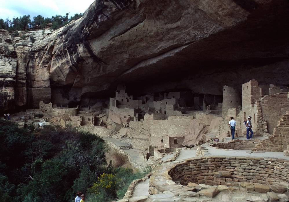 Sept. 15, 1981 - Mesa Verde National Park, Colorado.<br />Cliff Palace.