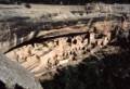 Sept. 15, 1981 - Mesa Verde National Park, Colorado.<br />Cliff Palace in evening sun.