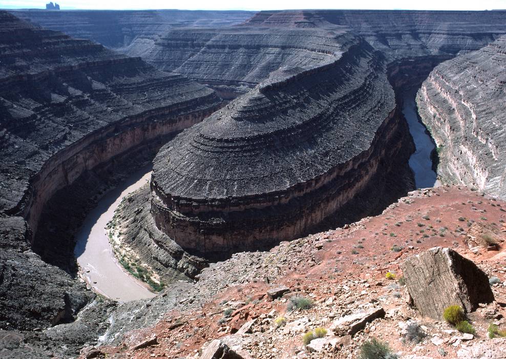 Sept. 16, 1981 - San Juan River at Goosenecks State Park, Utah.