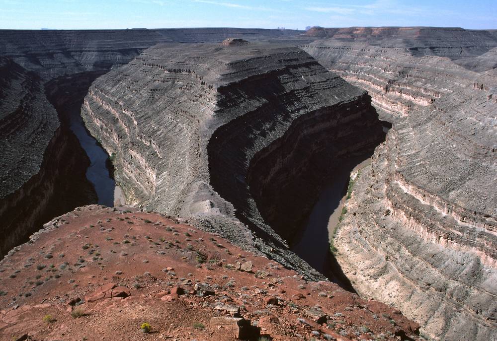 Sept. 16, 1981 - San Juan River at Goosenecks State Park, Utah.