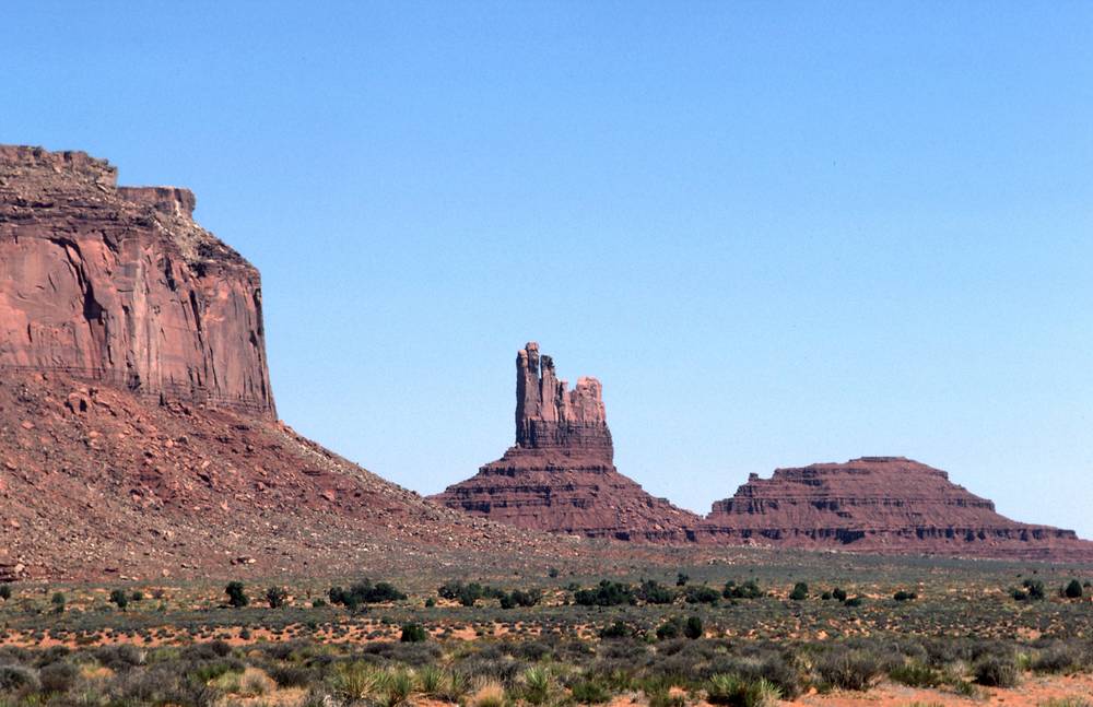 Sept. 16, 1981 - Monument Valley, Utah/Arizona.