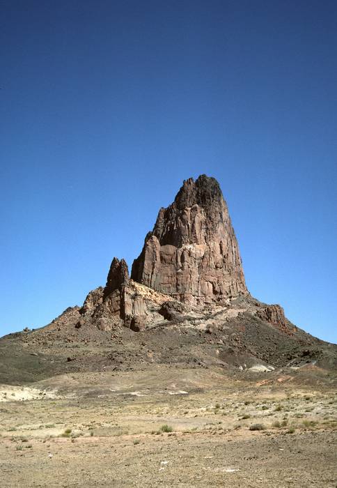 Sept. 16, 1981 - Monument Valley, Utah/Arizona.<br />Leaving southward.