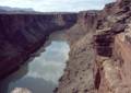 Sept. 17, 1981 - At bridge over Marble Canyon, Arizona.<br />The Colorade river, looking south (downstream).