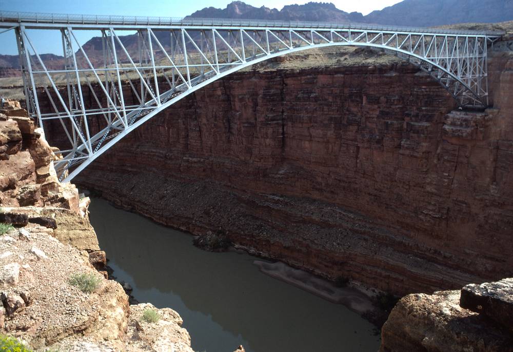 Sept. 17, 1981 - At bridge over Marble Canyon, Arizona.