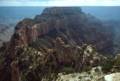 Sept. 17, 1981 - North Rim of the Grand Canyon, Arizona.<br />Wotan's Throne (?) from Cape Royal.