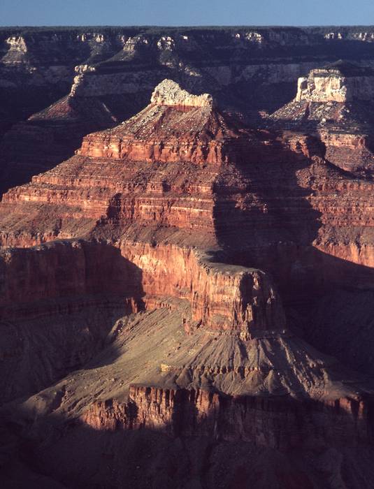 Sept. 18, 1981 - South Rim of the Grand Canyon, Arizona.<br />View from Hopi Point.