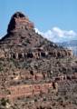 Sept. 19, 1981 - South Rim of the Grand Canyon, Arizona.<br />A short walk down and back along Bright Angel Trail.