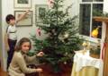 Dec. 24, 1981 - Baltimore, Maryland.<br />At Ronnie and Baiba's for Christmas.<br />Julian and Baiba.