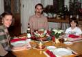 Dec. 25, 1981 - Baltimore, Maryland.<br />At Ronnie and Baiba's for Christmas.<br />Baiba, Ronnie, and Julian.