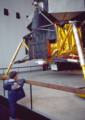 Dec. 27, 1981 - Air and Space Museum, Washington, DC.<br />Julian and the lunar lander.