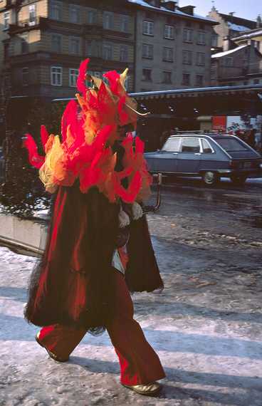 Feb. 27, 1982 - Zurich, Switzerland.<br />It's carnival time.
