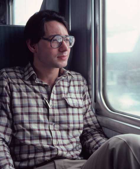 Feb. 28, 1982 - Between Zurich and Zermatt, Switzerland.<br />Oscar.