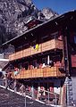 March 6, 1982 - Between Zermatt and Lausanne, Switzerland.<br />Photo taken from the train.