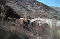 March 6, 1982 - Between Zermatt and Lausanne, Switzerland.<br />Photo taken from the train.