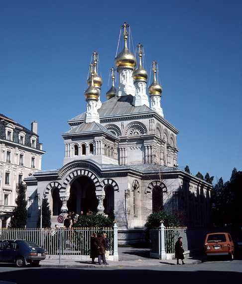March 14, 1982 - Geneva, Switzerland.<br />Orthodox Christian Church.