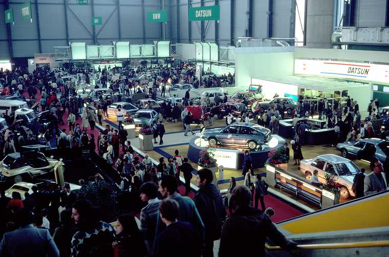 March 14, 1982 - Geneva, Switzerland.<br />At the Geneva Auto Show.