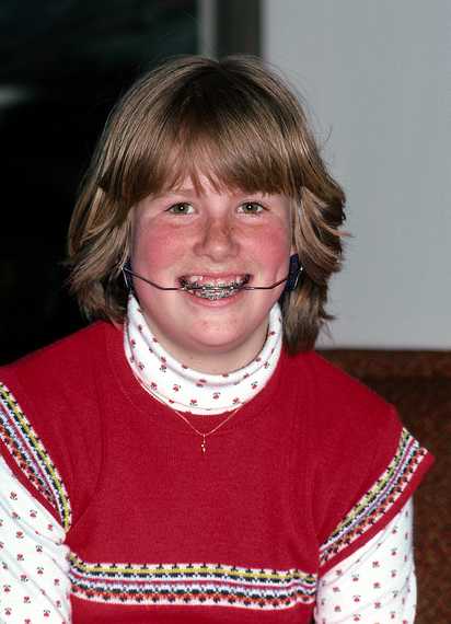 April 10, 1982 - Manchester by the Sea, Massachusetts.<br />Krista.