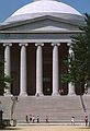 May 16, 1982 - Washington, DC.<br />Entrance to the National Gallery.