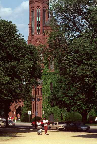 May 16, 1982 - Washington, DC.<br />Old Smithsonian Institution building.