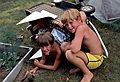 July 17, 1982 - Manchester by the Sea, Massachusetts.<br />Jeremy and Jimmy after a crash landing.