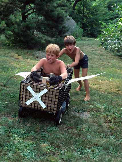 July 17, 1982 - Manchester by the Sea, Massachusetts.<br />Flying again, Jimmy piloting, Jeremy powering.