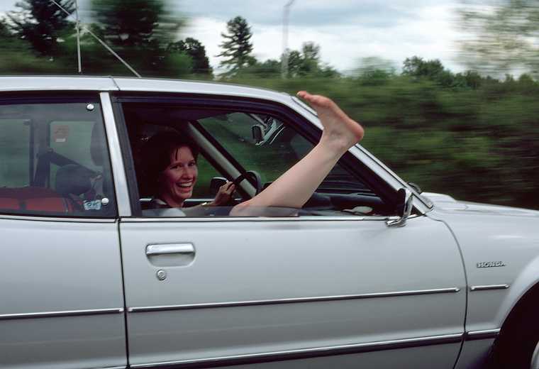 July 25, 1982 - Interstate 93, New Hampshire.<br />Marcy.