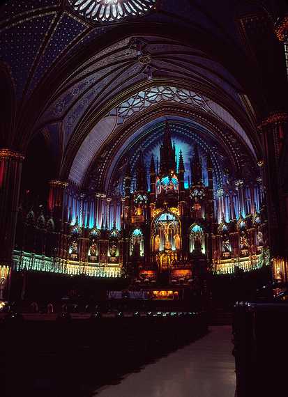 August 11, 1982 - Montreal, Quebec, Canada.<br />Notre Dame.
