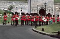 August 13, 1982 - Quebec City, Quebec, Canada.<br />In the Citadelle.