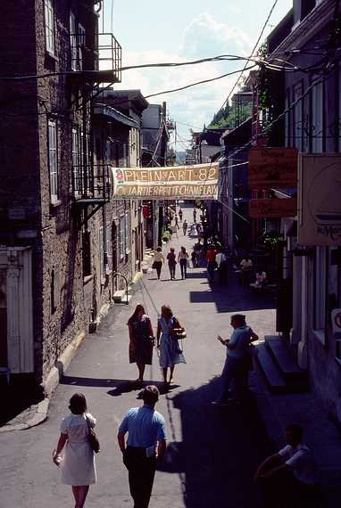 August 13, 1982 - Quebec City, Quebec, Canada.
